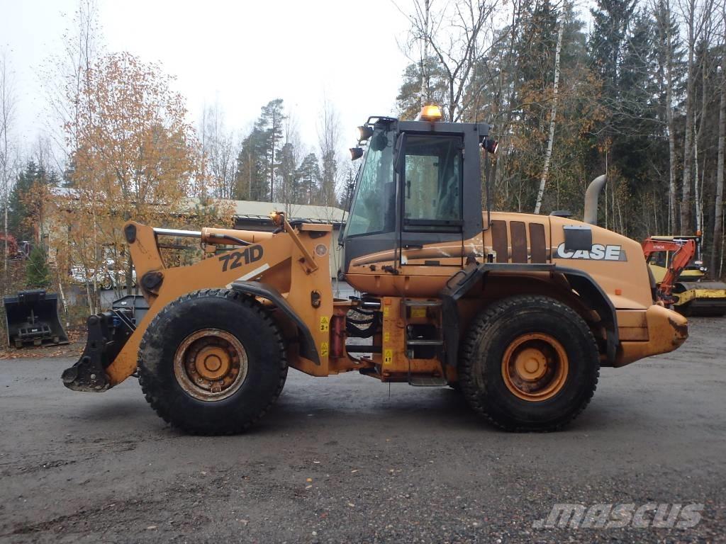 CASE 721 D 4x4 Wheel loaders