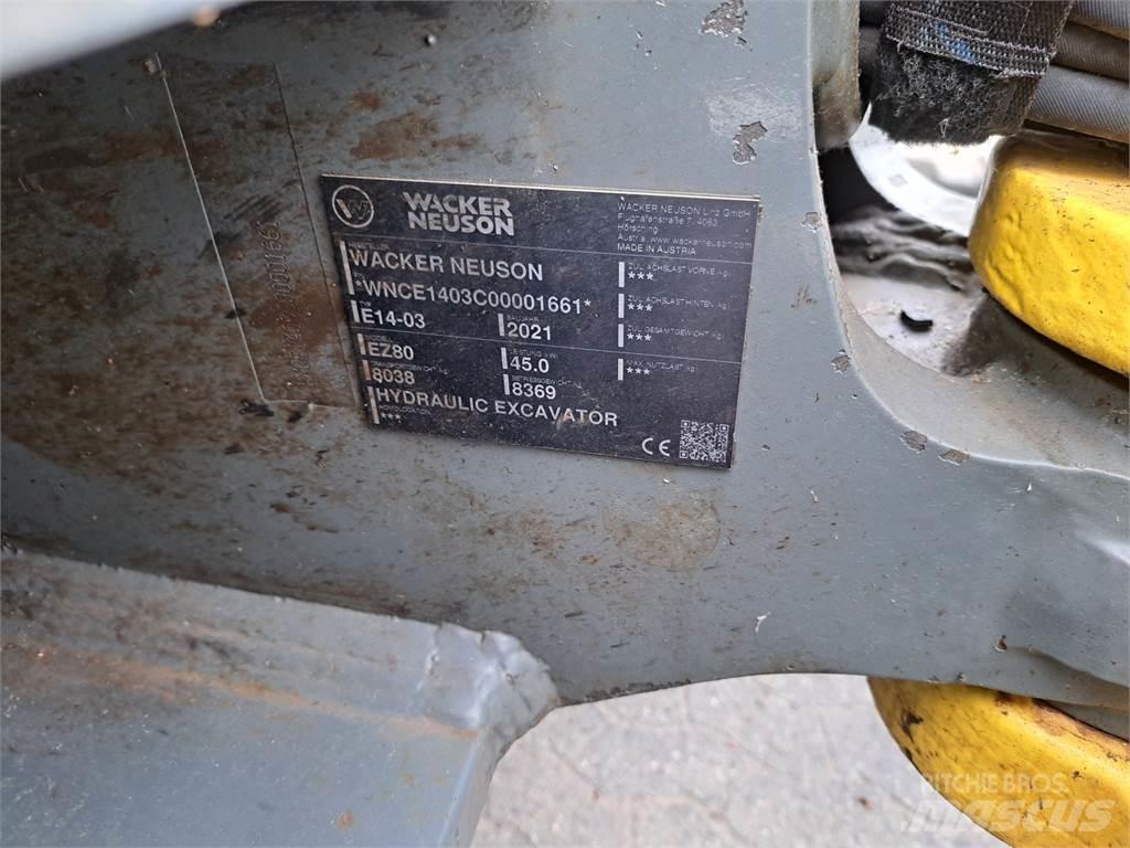 Wacker Neuson EZ80 Crawler excavators