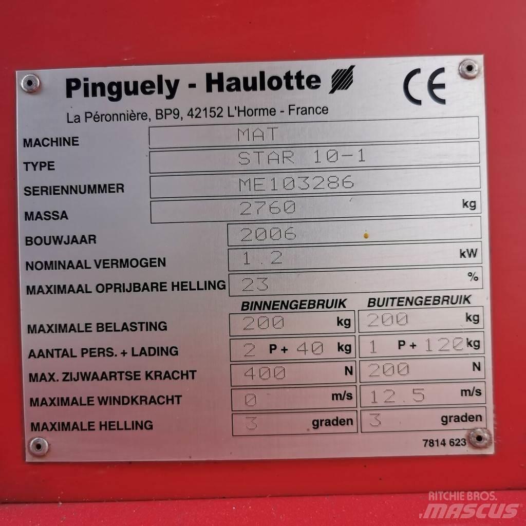 Haulotte Star 10 Telescopic boom lifts