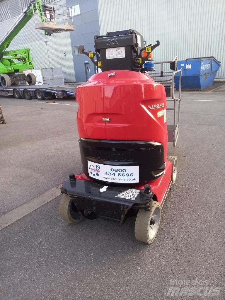 Manitou 100 VJR Vertical mast lifts