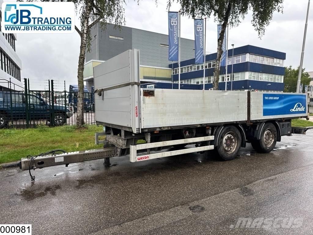 Wecon middenas Flatbed/Dropside trailers