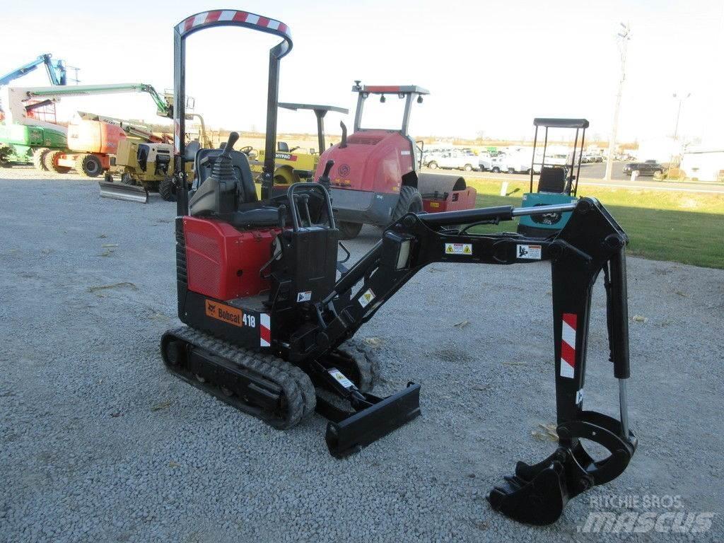  Bobcat® 418 Mini excavators < 7t (Mini diggers)