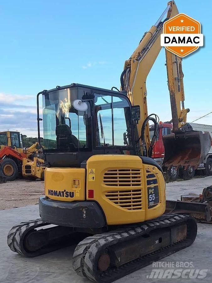 Komatsu PC55 Mini excavators < 7t (Mini diggers)