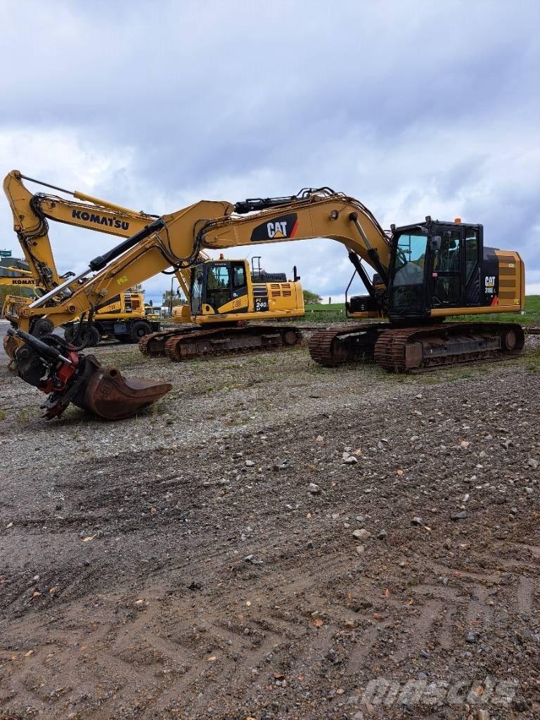 CAT 318 E L Crawler excavators
