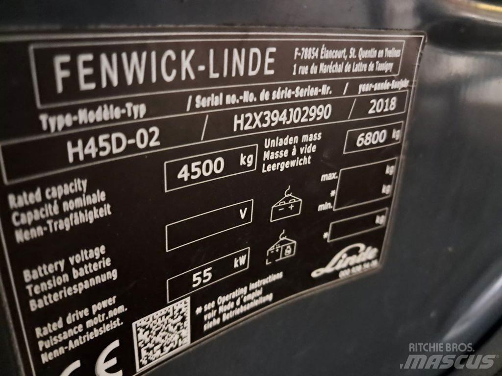 Linde H45D-02 Diesel trucks