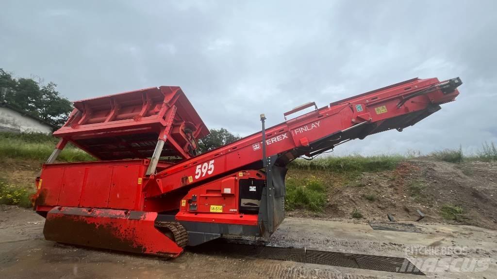 Terex Finlay 595 Scalping grids