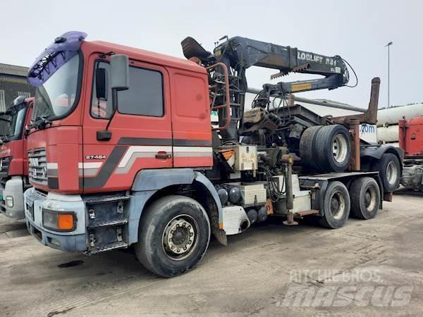 MAN 27.464 6X4 Timber trucks