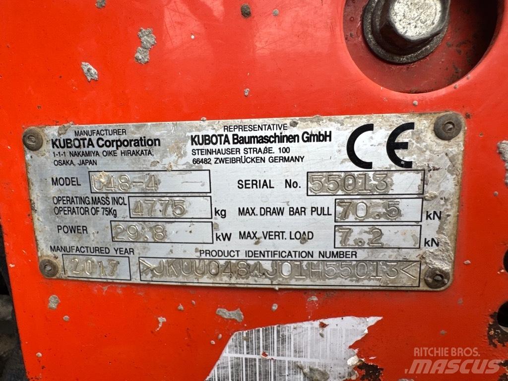 Kubota U 48-4 Mini excavators < 7t (Mini diggers)