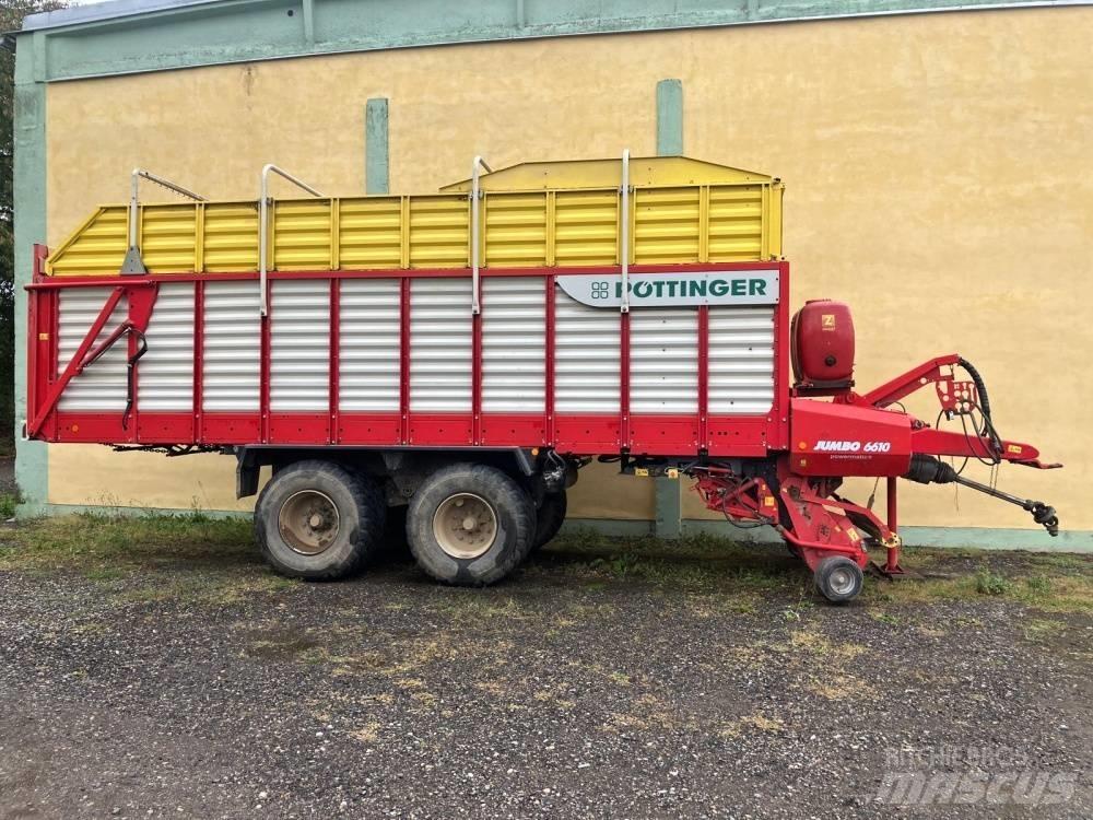 Pöttinger Jumbo 6610 Self loading trailers