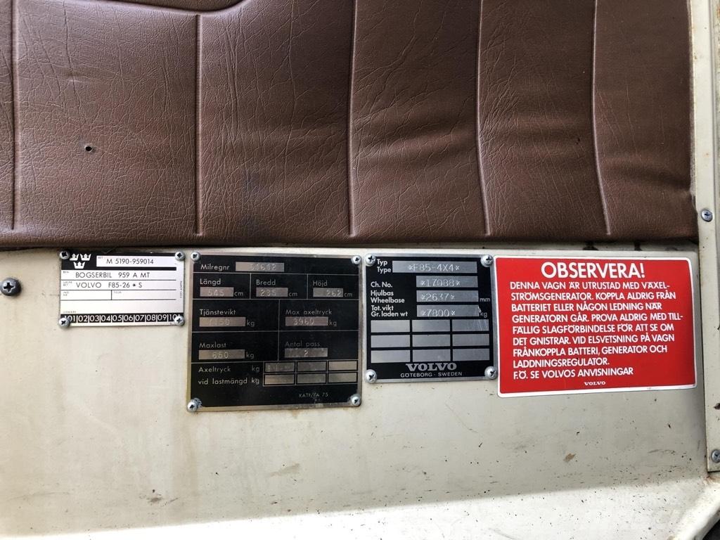 Volvo F85 Other trucks
