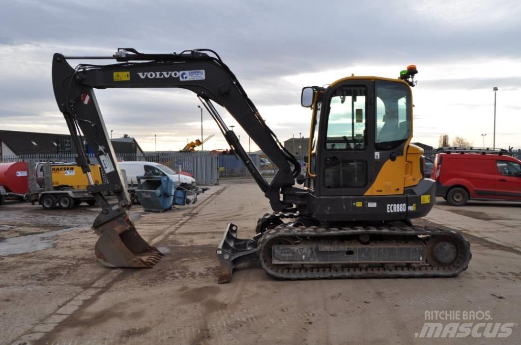 Volvo ECR 88 D Midi excavators  7t - 12t