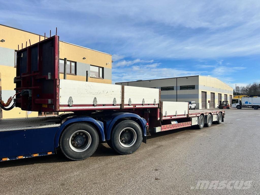 HRD 3-AXLE JUMBO Low loader-semi-trailers