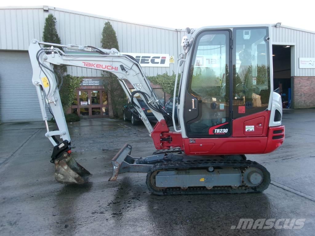 Takeuchi TB 230 Mini excavators < 7t (Mini diggers)