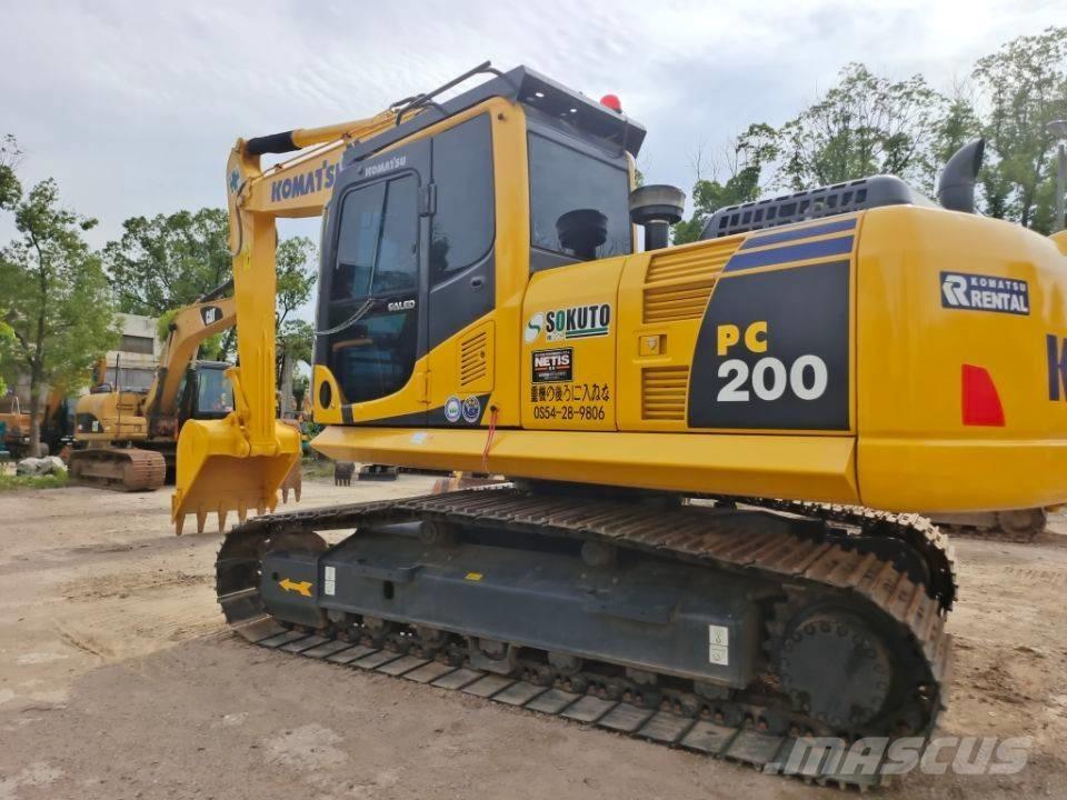 Komatsu PC 200-8 Crawler excavators