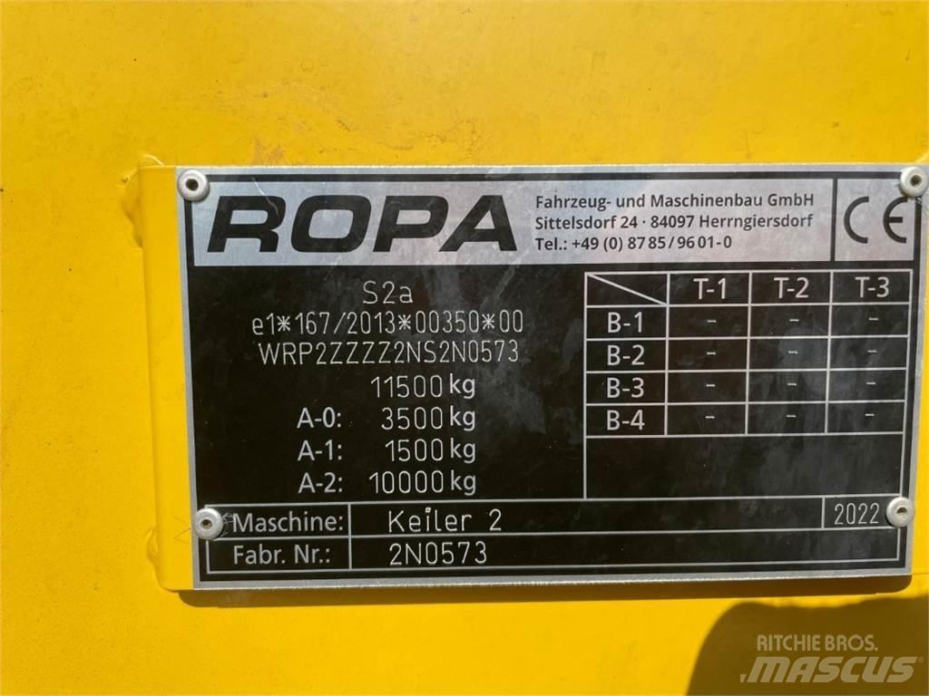 Ropa KEILER 2 Potato harvesters and diggers