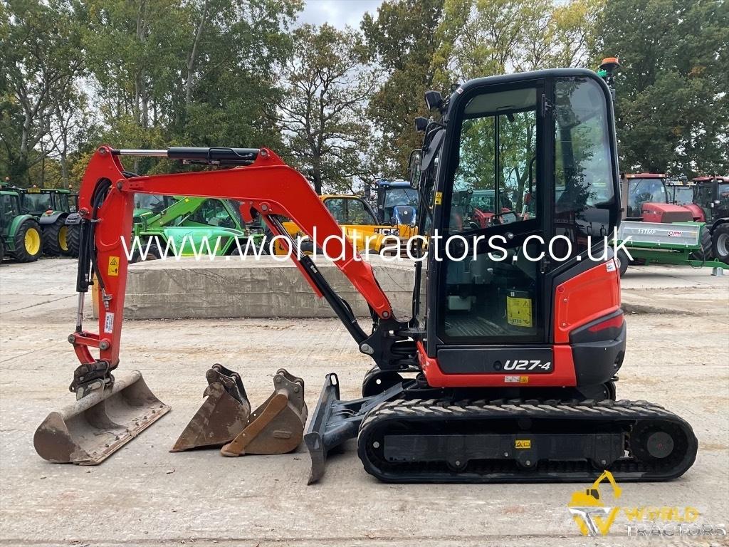 Kubota U 27-4 Mini excavators < 7t (Mini diggers)