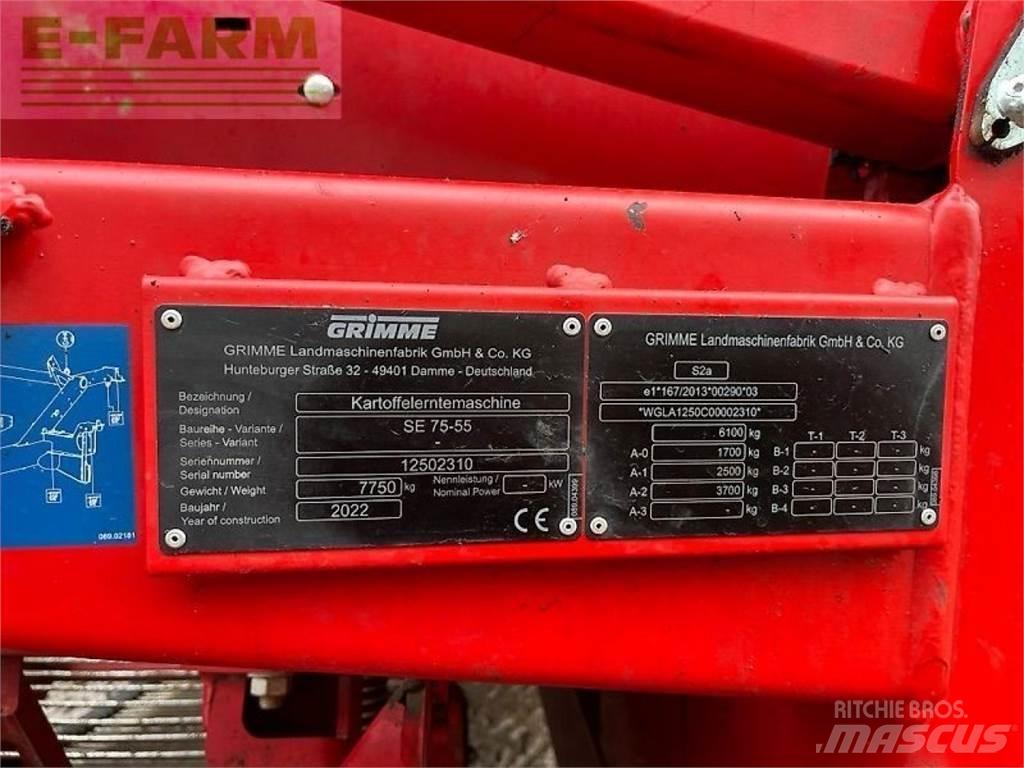 Grimme se 75-55 sb Potato harvesters and diggers