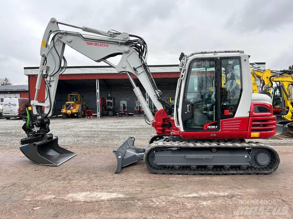 Takeuchi TB290 Midi excavators  7t - 12t