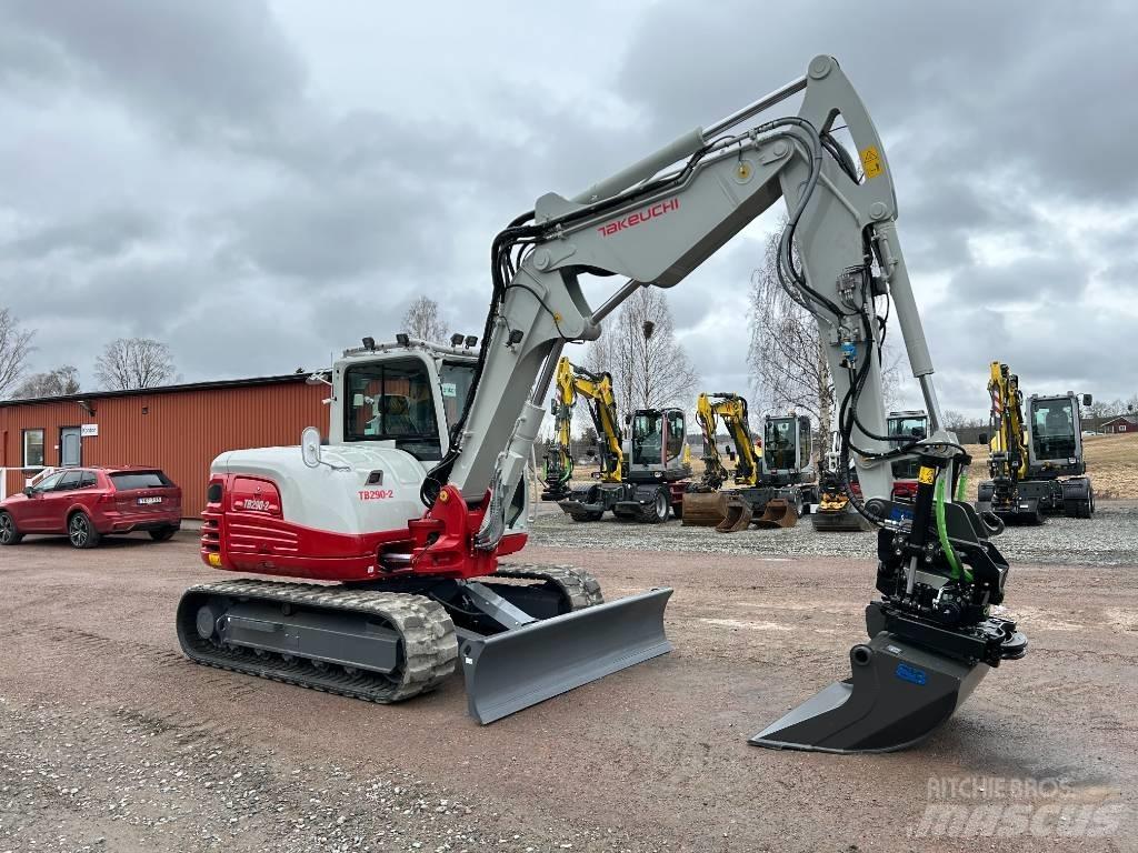 Takeuchi TB290 Midi excavators  7t - 12t