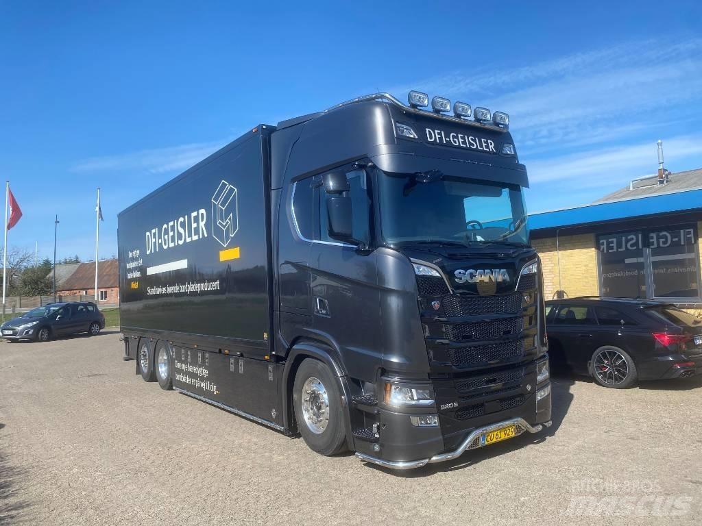 Scania S 520 Box body trucks