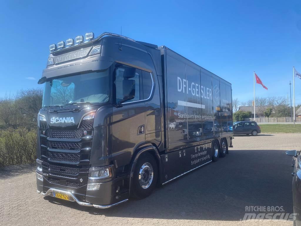 Scania S 520 Box body trucks