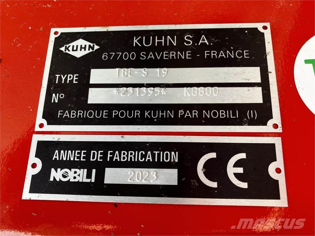 Kuhn TBES 19 Pasture mowers and toppers