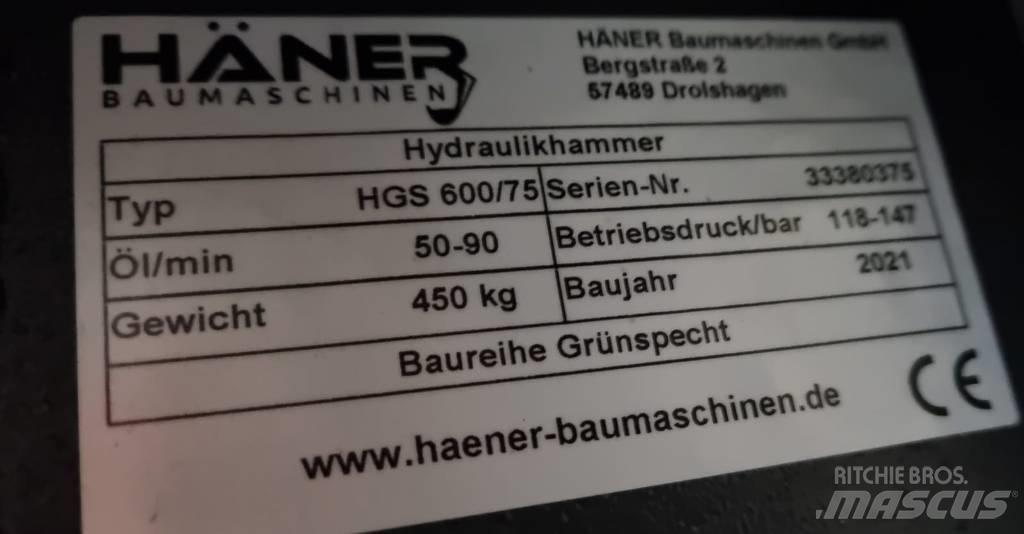Häner HGS 600/75 Hammers / Breakers