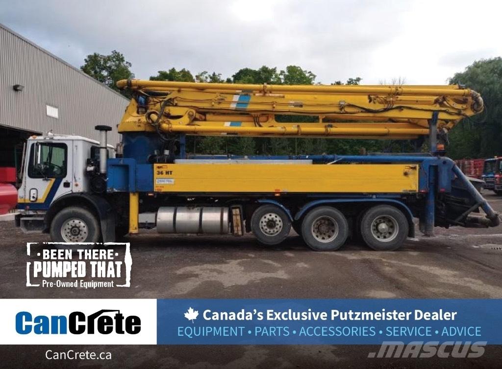 Schwing 36M (#1032) Concrete pump trucks