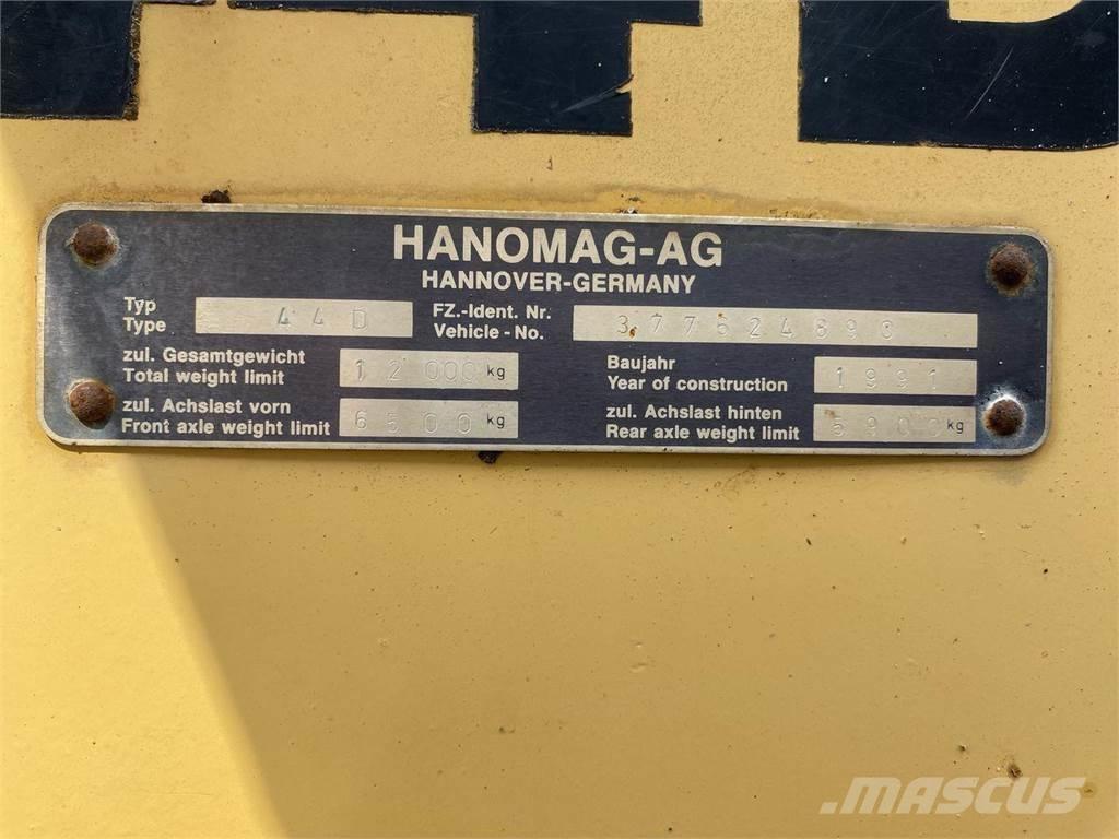 Hanomag 44D Wheel loaders