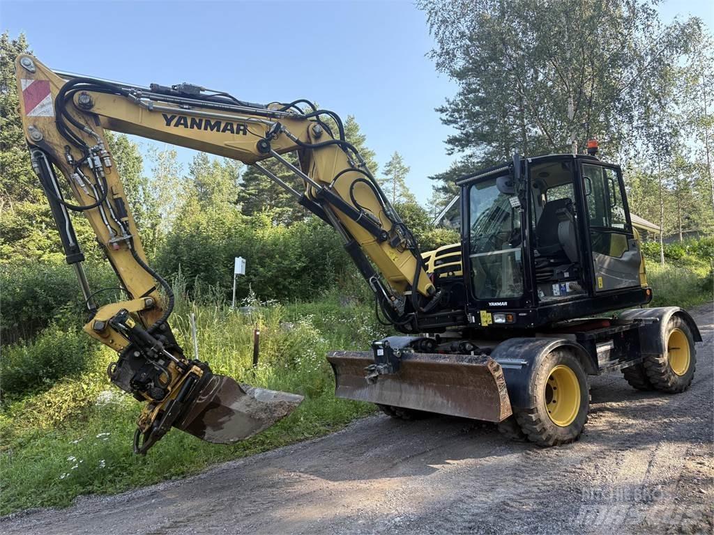 Yanmar B110W Wheeled excavators