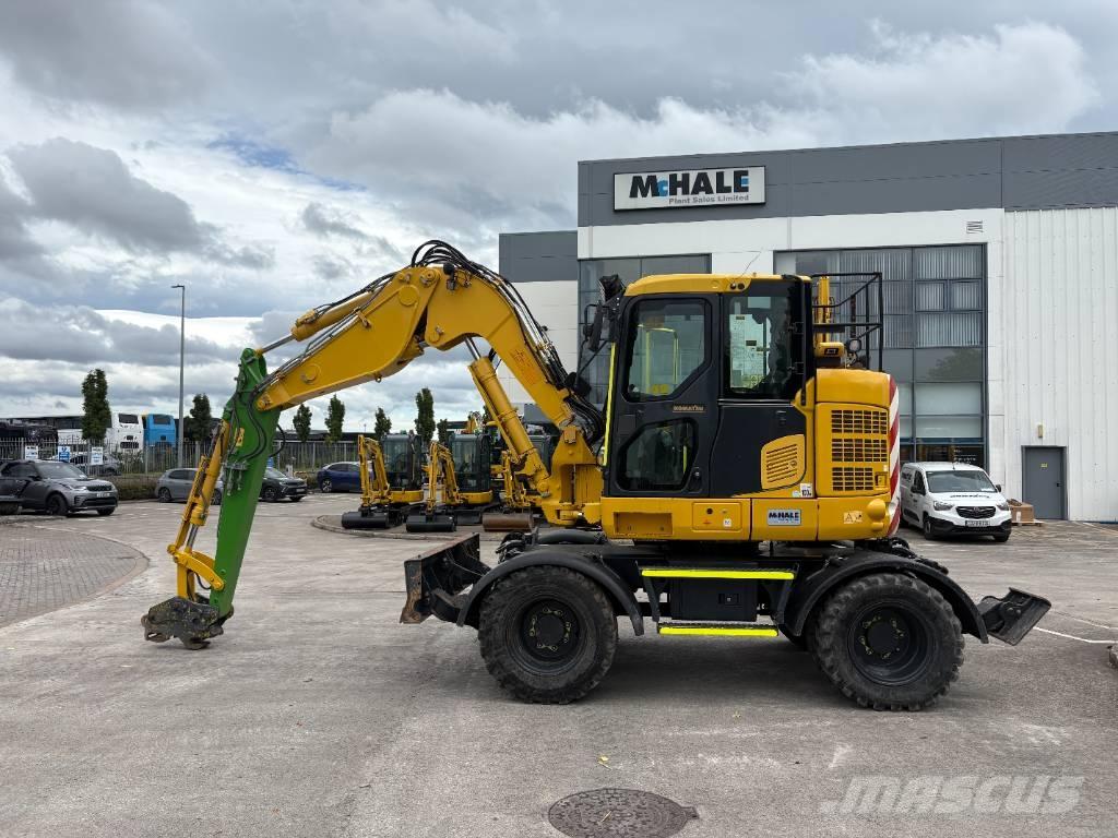 Komatsu PW118-11 Wheeled excavators