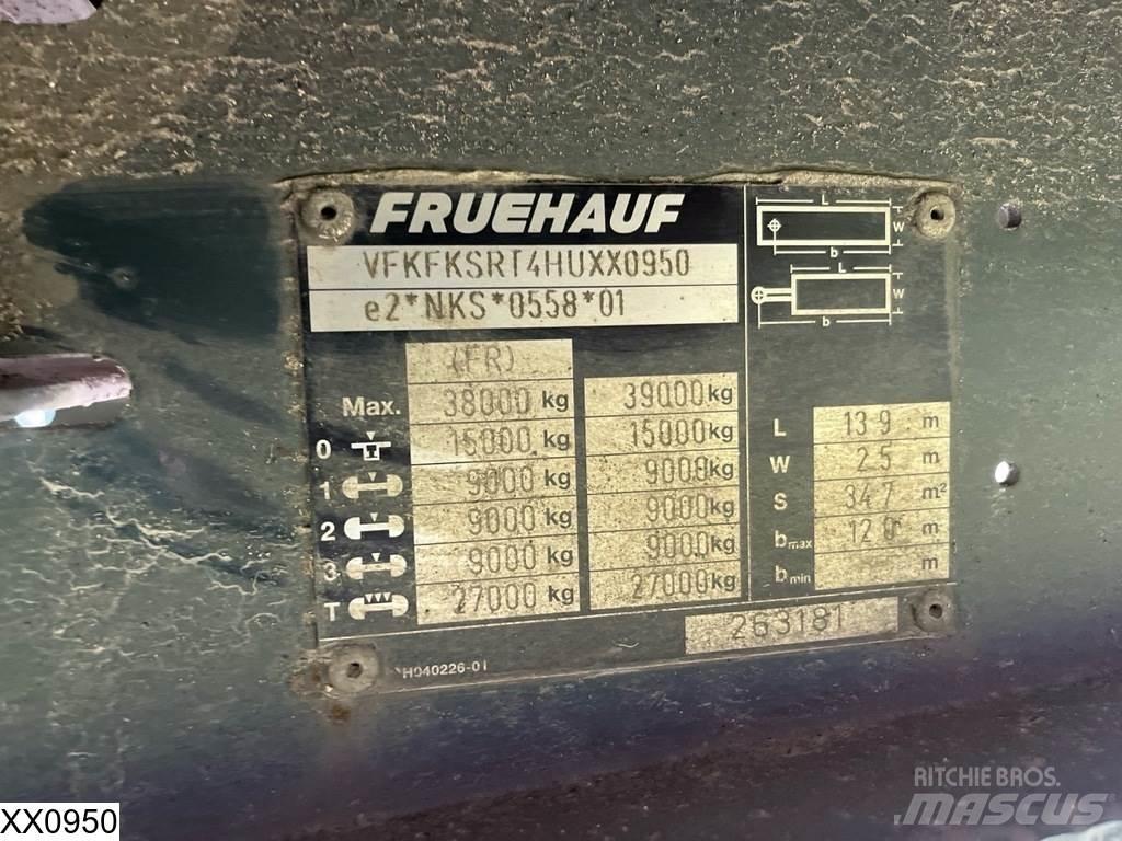 Fruehauf Tautliner Curtainsider semi-trailers
