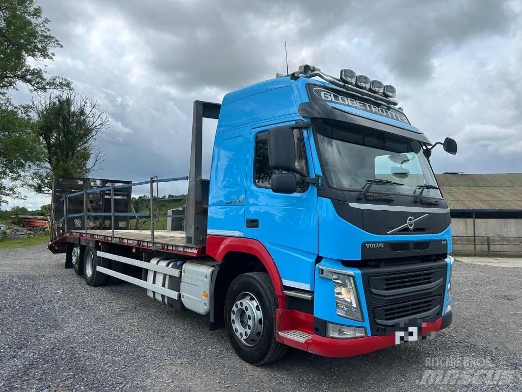 Volvo FM 11 330 Beavertail Flatbed / winch trucks
