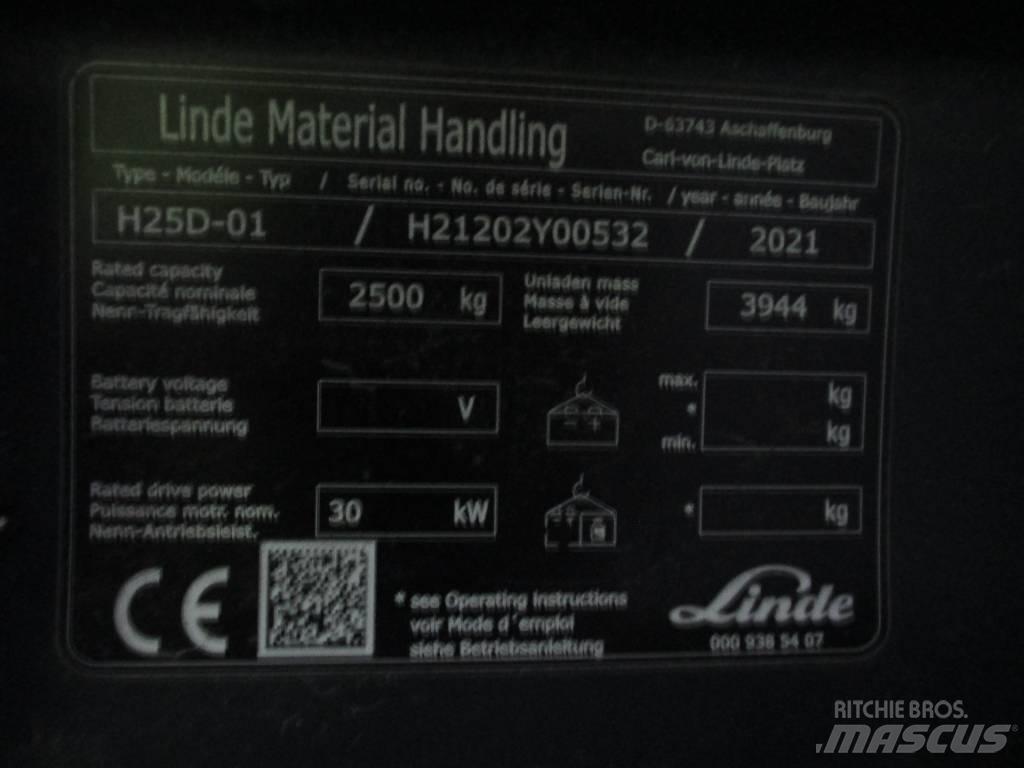 Linde H25D Diesel trucks