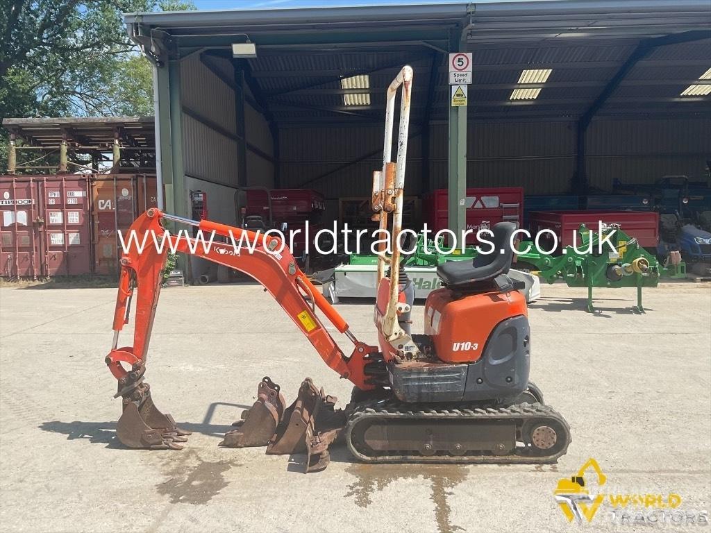 Kubota U 10-3 Mini excavators < 7t (Mini diggers)
