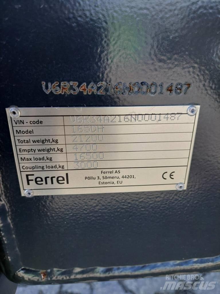 Ferrel 165 DH Tipper trailers