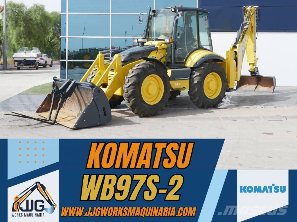 Komatsu WB 97 S-2 Backhoe loaders