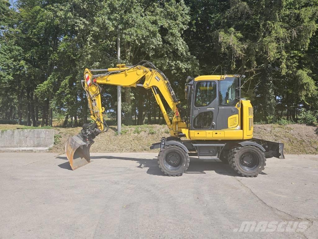 Komatsu PW 98 MR-11 Wheeled excavators