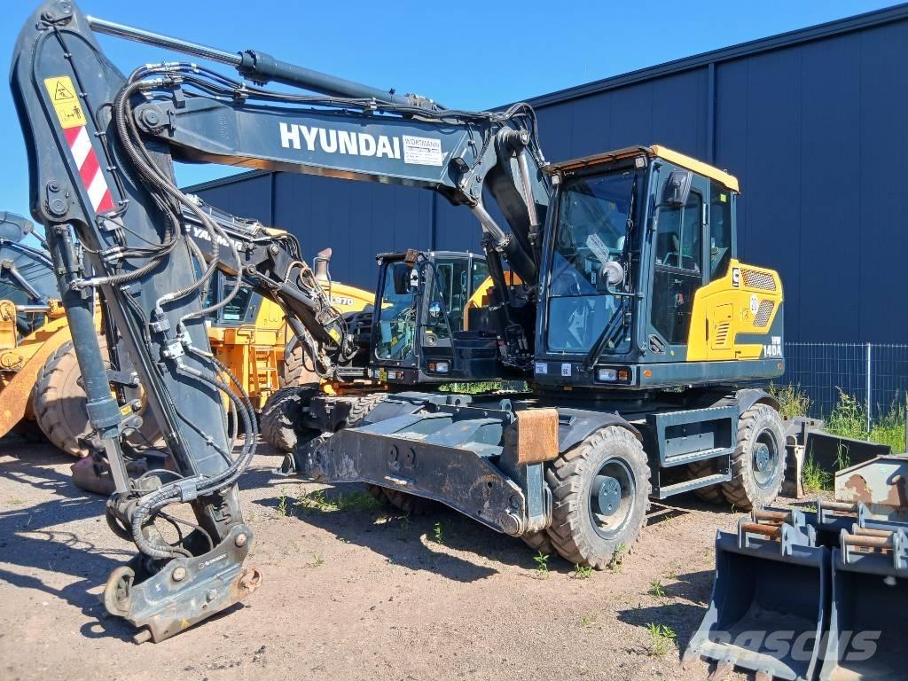 Hyundai HW 145 Wheeled excavators