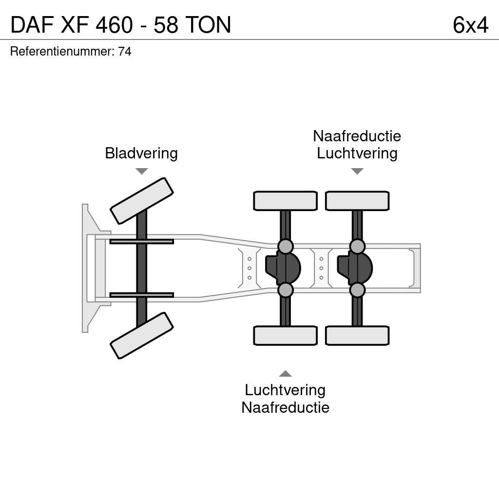 DAF XF 460 - 58 TON Tractor Units