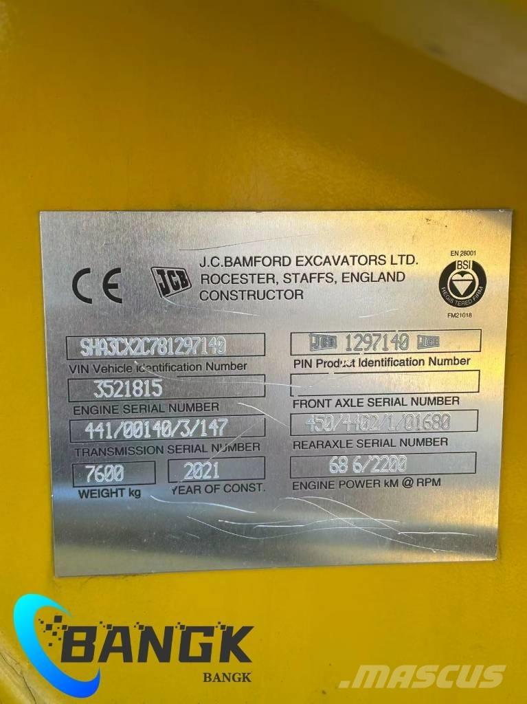 JCB 3 CX Backhoe loaders