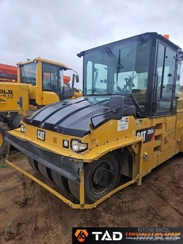 CAT CW 34 Pneumatic tired rollers