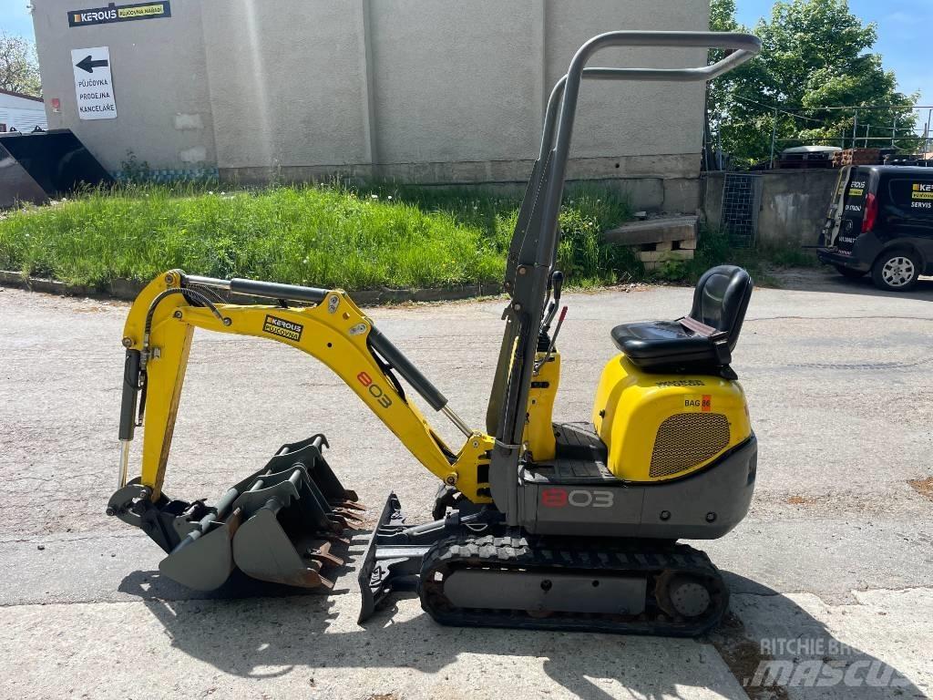 Wacker Neuson 803 Mini excavators < 7t (Mini diggers)