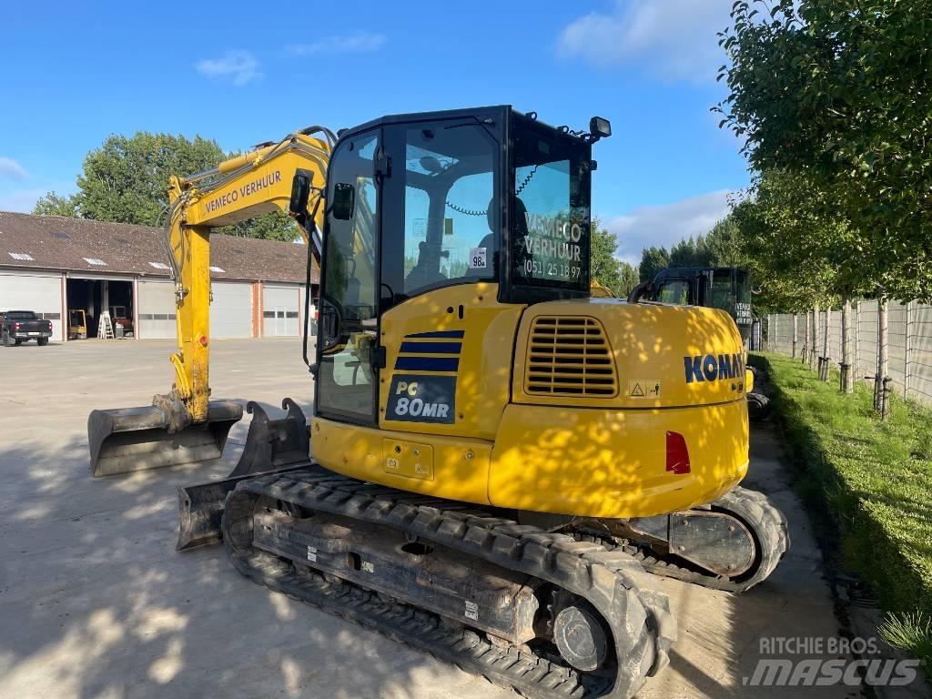 Komatsu PC 80 MR-5 Midi excavators  7t - 12t