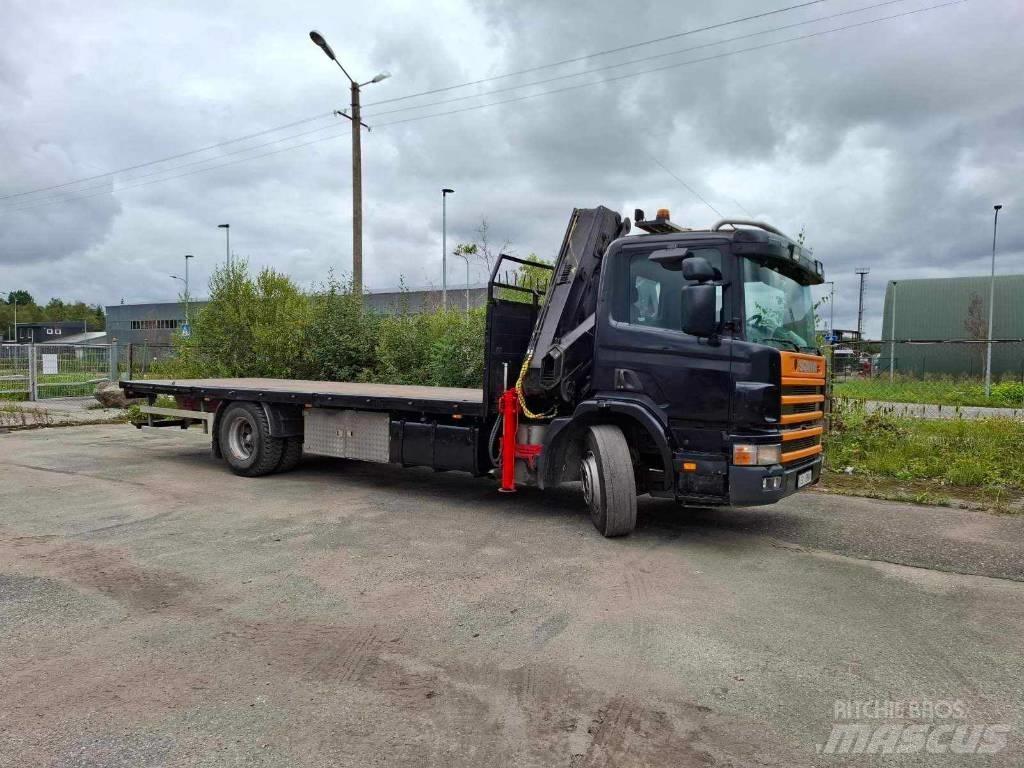 Scania P 124 Crane trucks