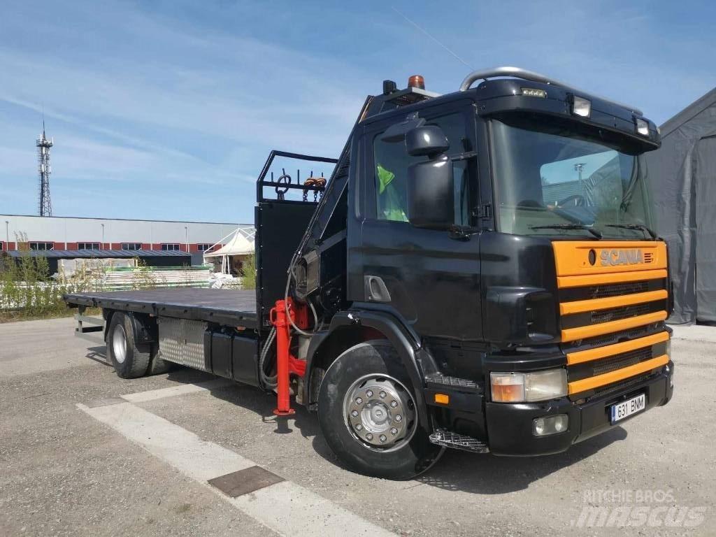 Scania P 124 Crane trucks