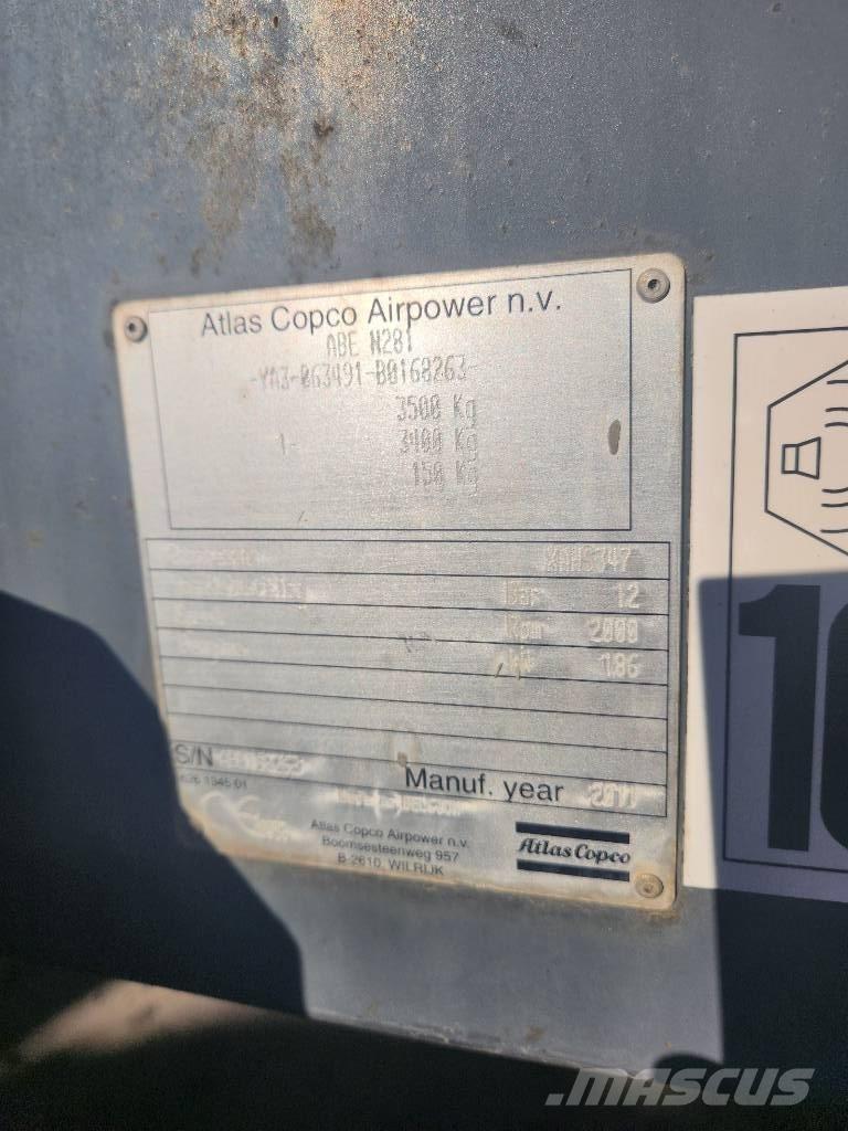 Atlas Copco XAHS 347 Compressors