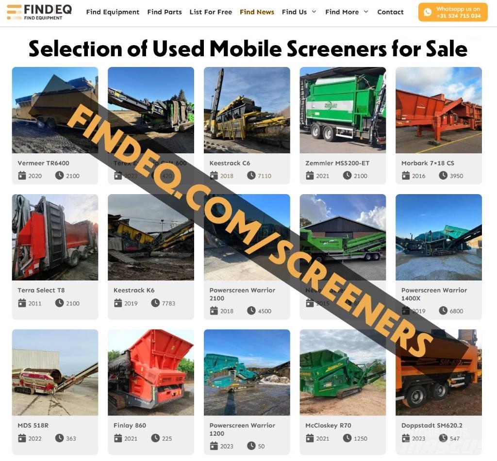 PowerScreen Div. Mobile screeners