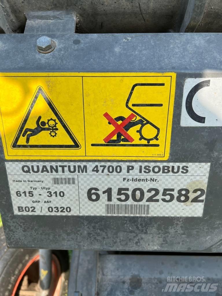 CLAAS Quantum 4700 P Self loading trailers
