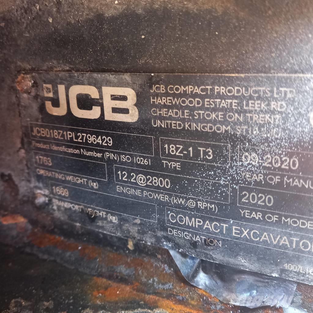 JCB 18 Z-1 Mini excavators < 7t (Mini diggers)